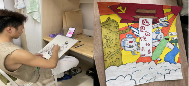 社會服務系開展“誠信、感恩、勵志”主題繪畫活動