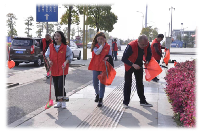 畢節(jié)工業(yè)職業(yè)技術(shù)學(xué)院黨群黨支部  開展“學(xué)黨史、辦實事，踐行雷鋒精神、為綠色環(huán)保獻力”主題黨日活動